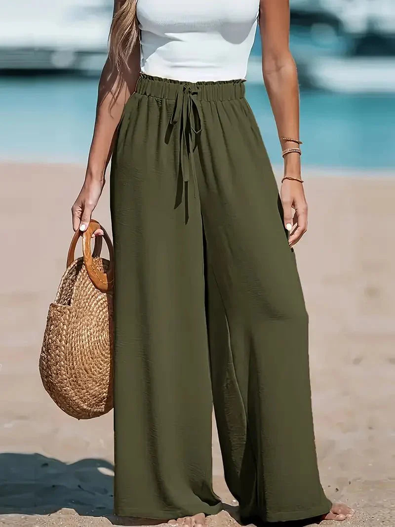 Liv | Pantaloni eleganti a vita alta