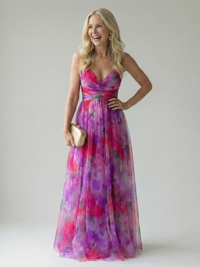Isel | Vestito Maxi Soft Wrap