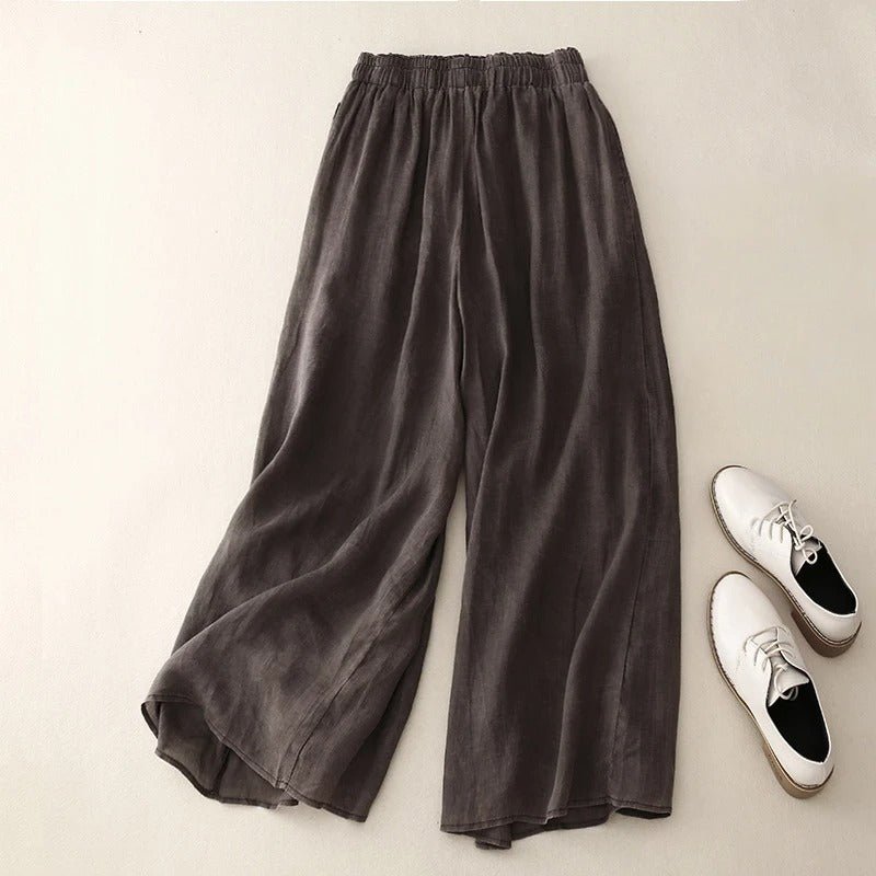 Nicolé | Pantaloni eleganti in lino