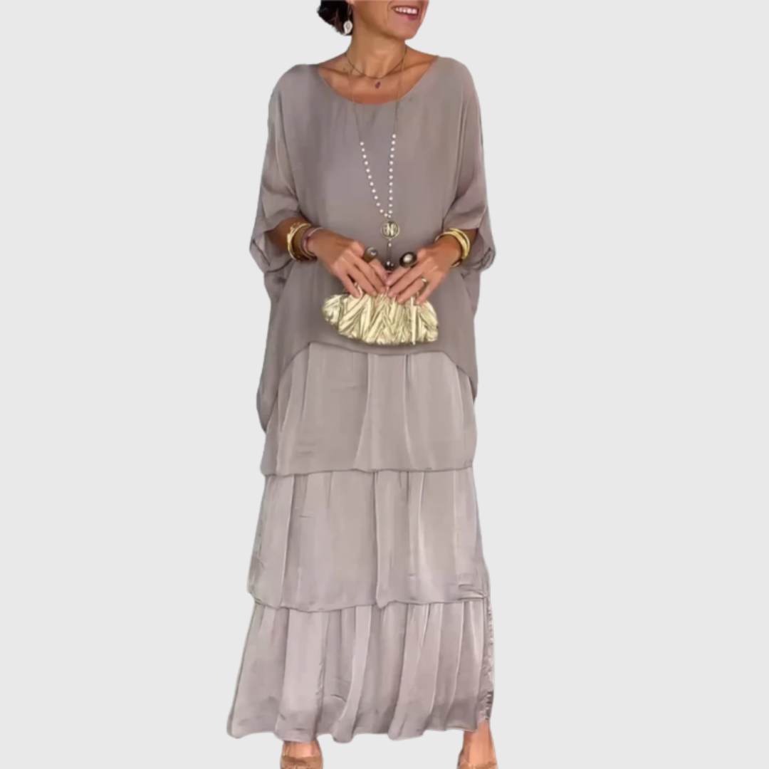 Lara | Abito Maxi Fluttuante Elegante