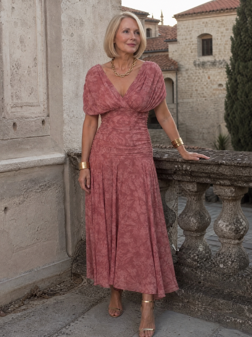 Calen | Abito Midi Off Shoulder