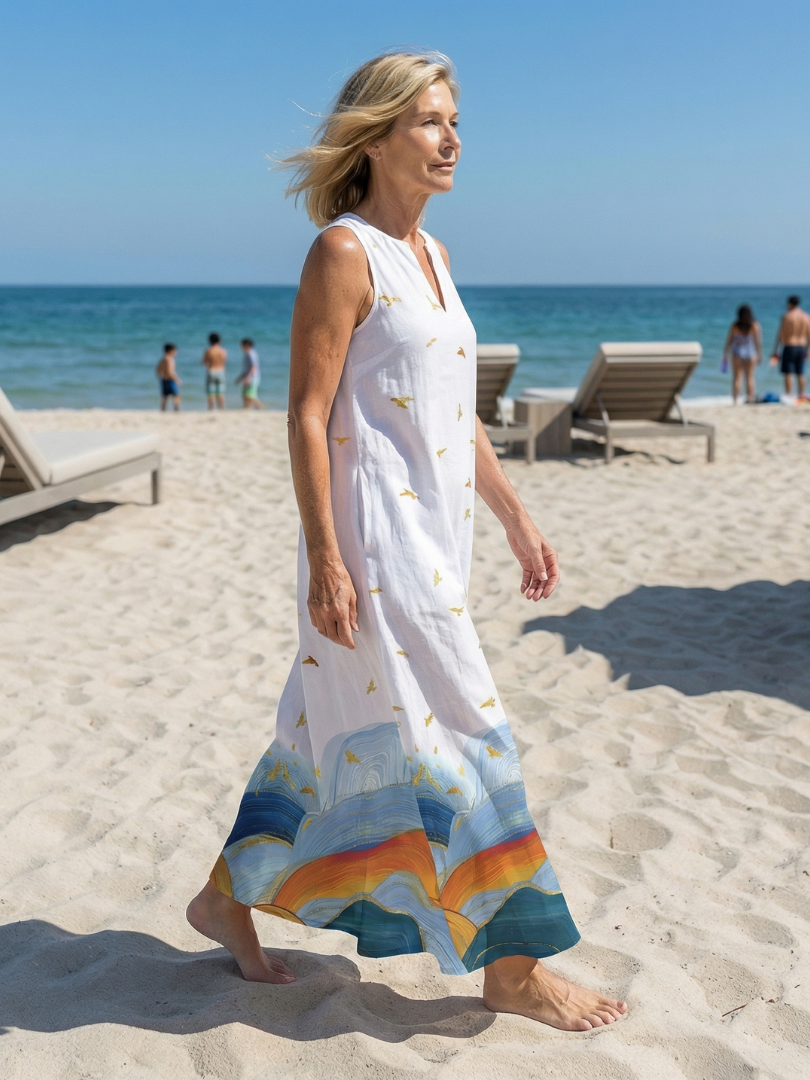 Caelia | Abito Maxi Calmo