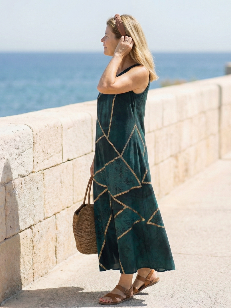 Saelle | Abito Midi Mare Calmo