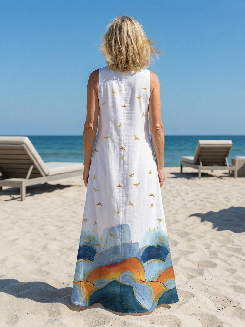 Caelia | Abito Maxi Calmo