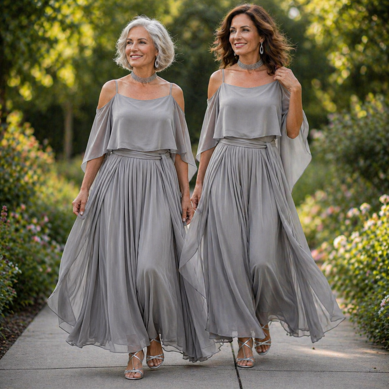 Ivah™ | Set Fluttuante Off-Shoulder