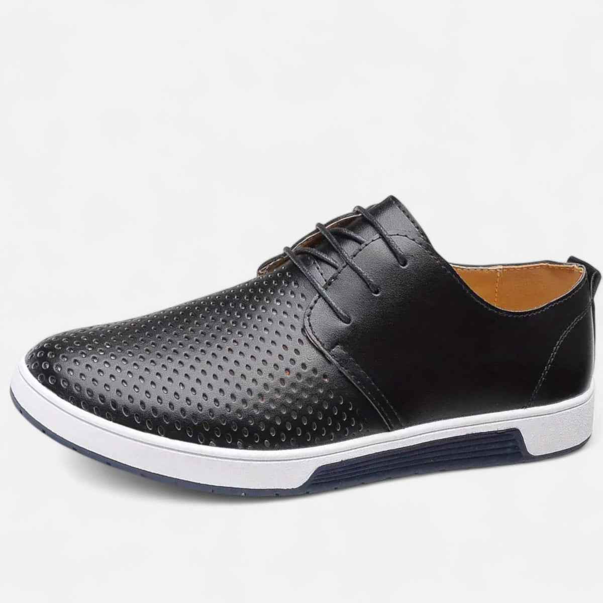 Veroux men's classic Oxford lace-up dress shoes in multiple colors