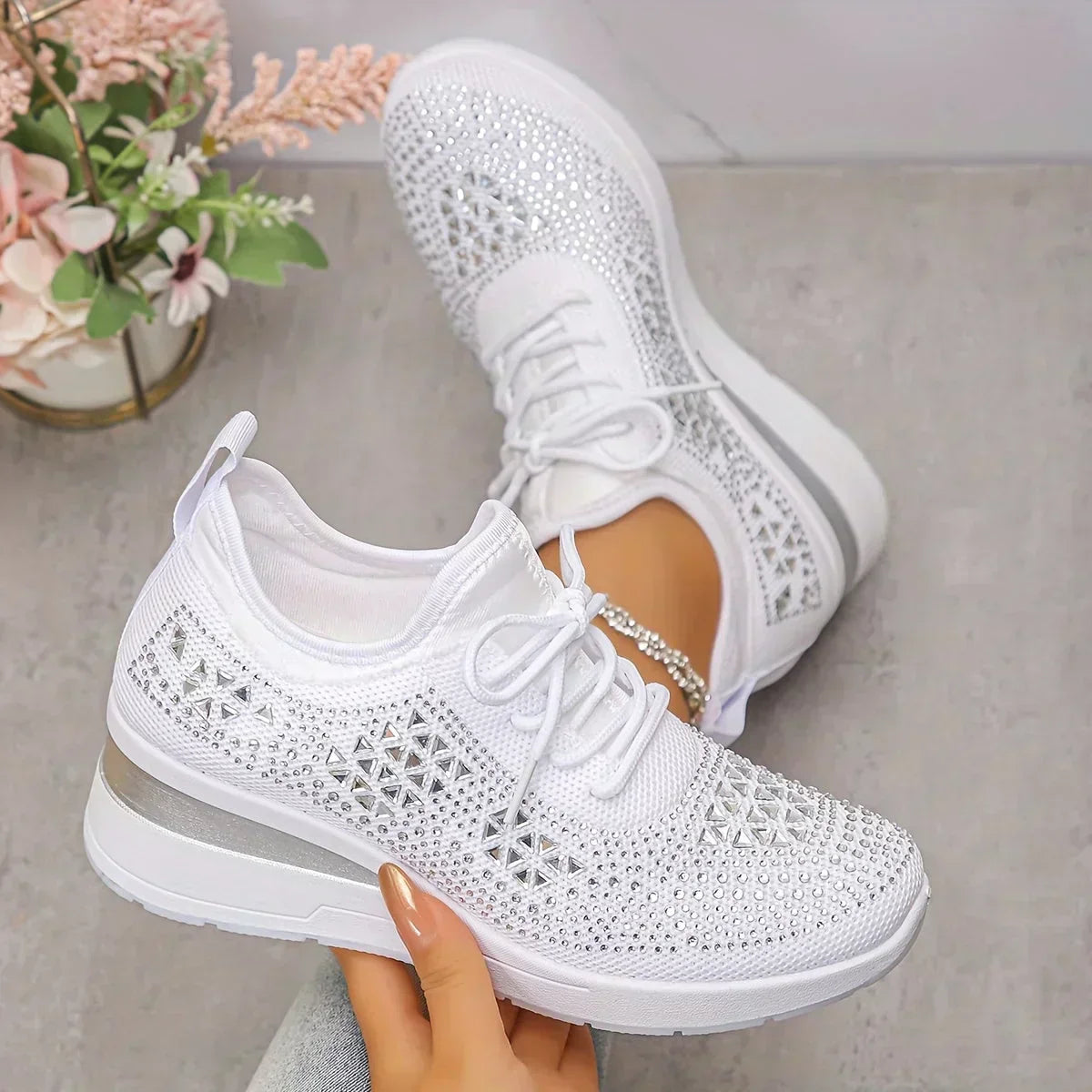 Kylie | Sneakers Leggere con Lacci