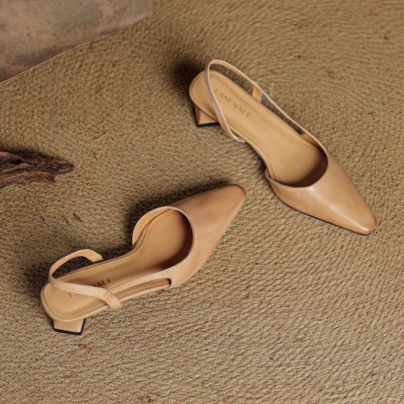 Pumps Slingback in Pelle Arlise