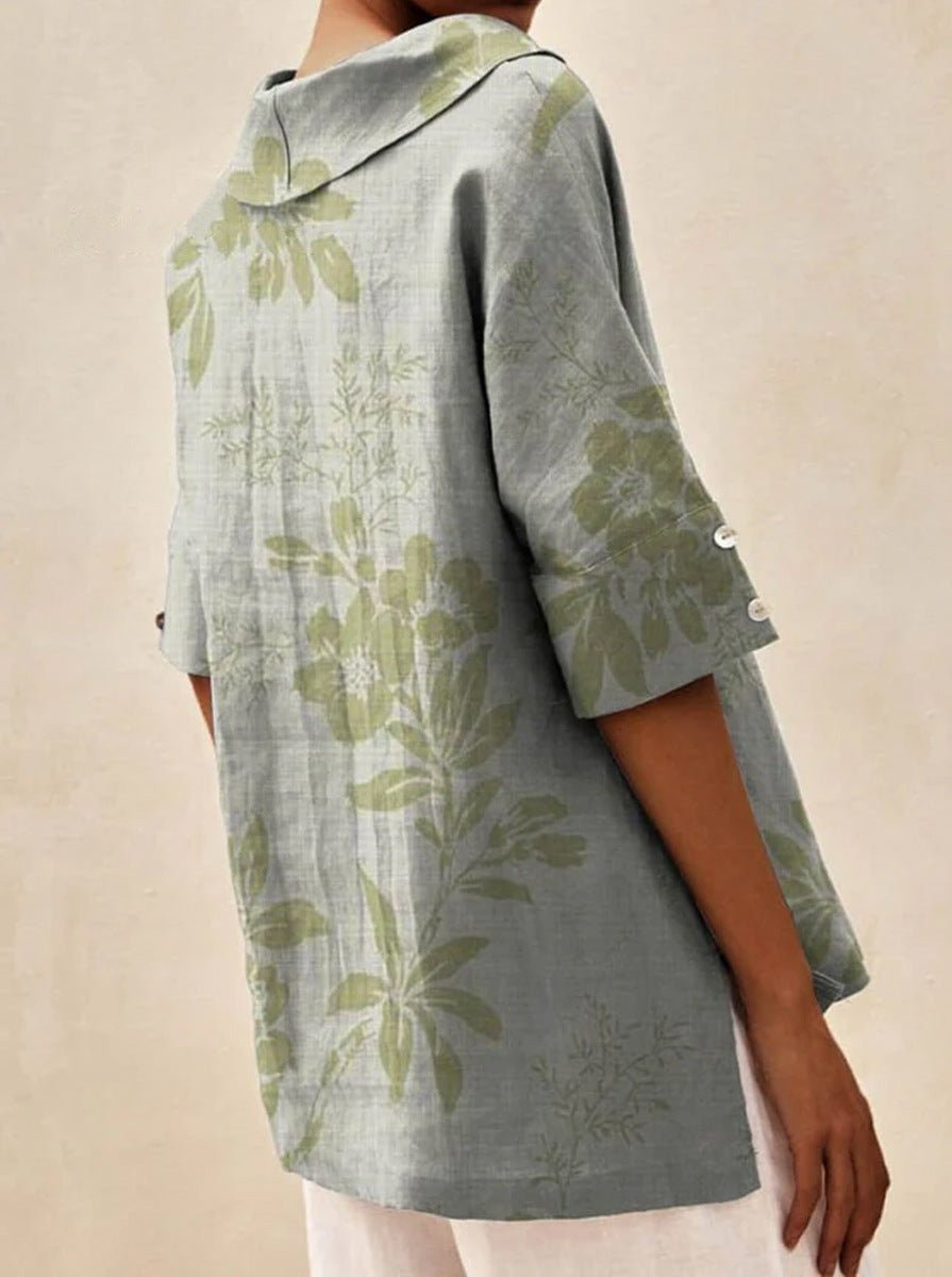 Andrea | Top leggero floreale estivo