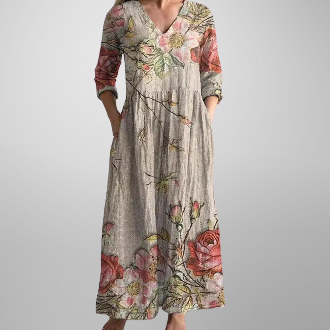 Galina™ | Vestito Chic Vintage