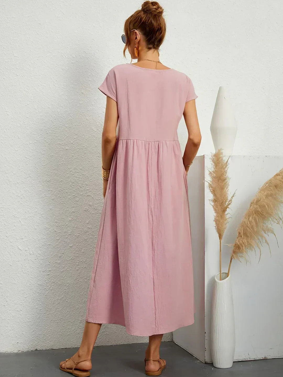 Ursina | Abito Midi Fluido-