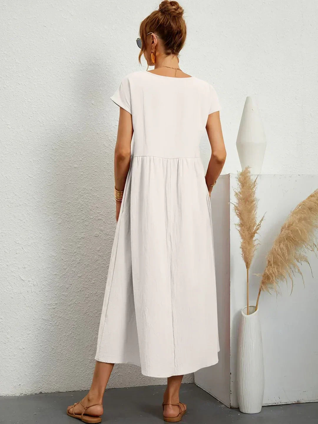 Ursina | Abito Midi Fluido-