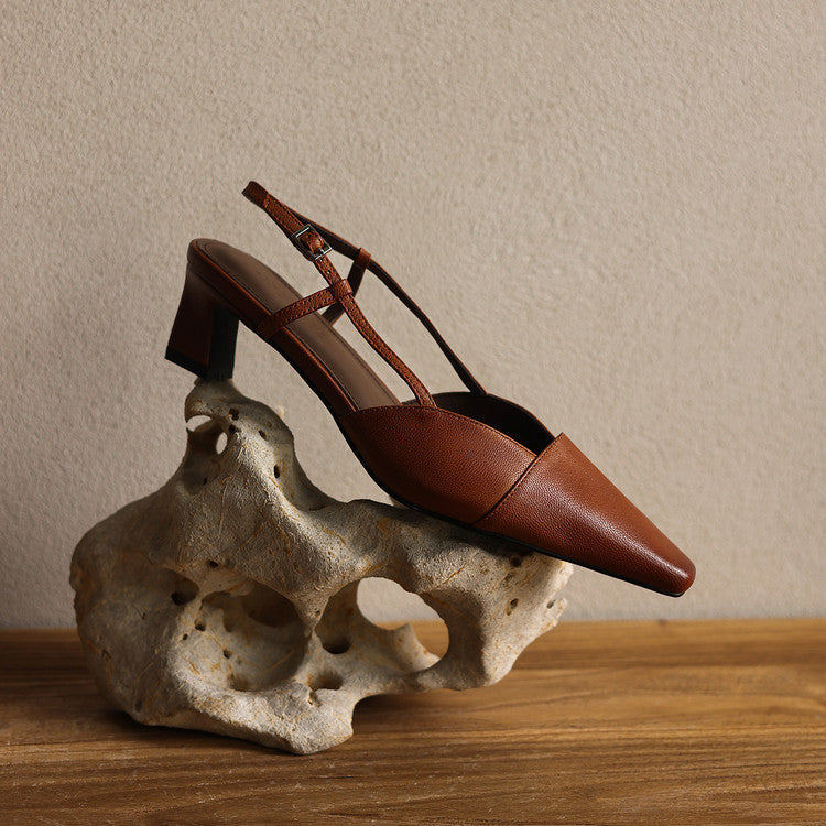 Serelle | Tacchi Slingback in Pelle
