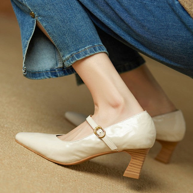 Orvane Mary Jane in Pelle
