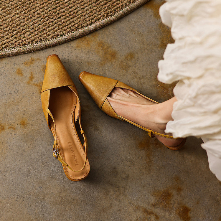 Serelle | Tacchi Slingback in Pelle