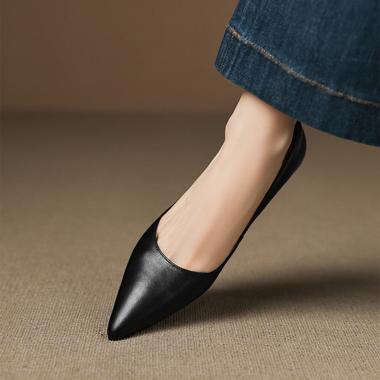 Pantofole in Vera Pelle Arla