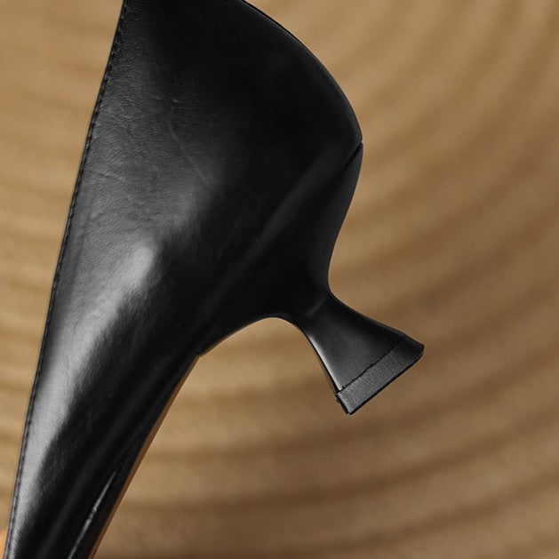 Ceyra Décolleté in Pelle