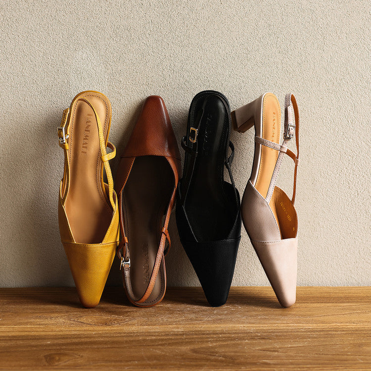 Serelle | Tacchi Slingback in Pelle