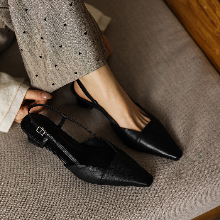 Serelle | Tacchi Slingback in Pelle