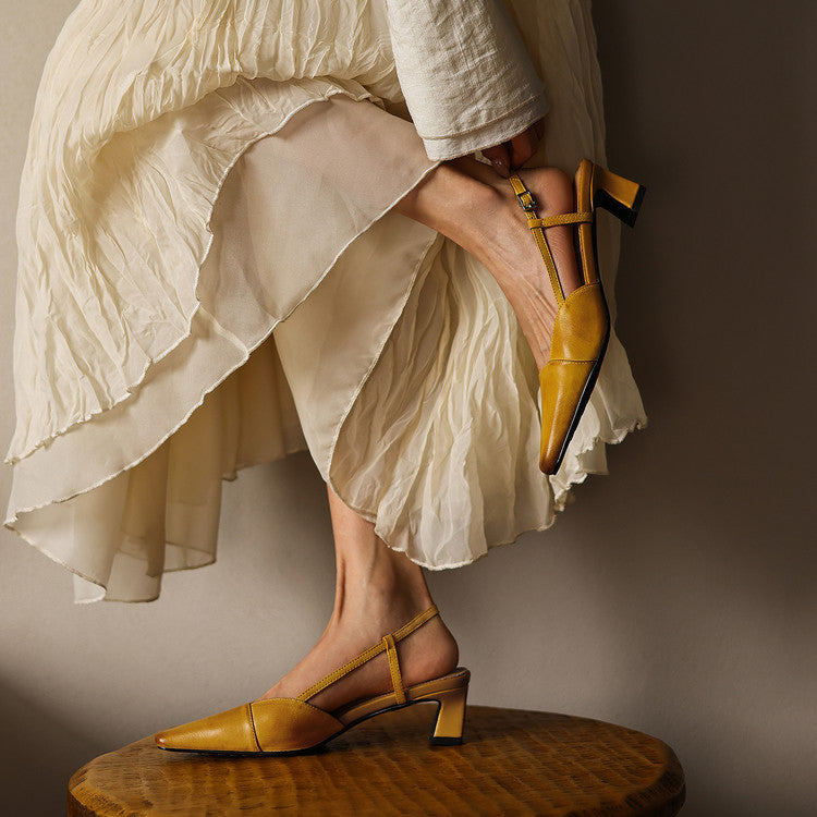Serelle | Tacchi Slingback in Pelle
