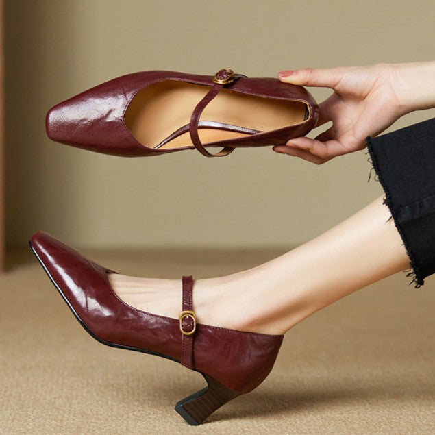 Orvane Mary Jane in Pelle