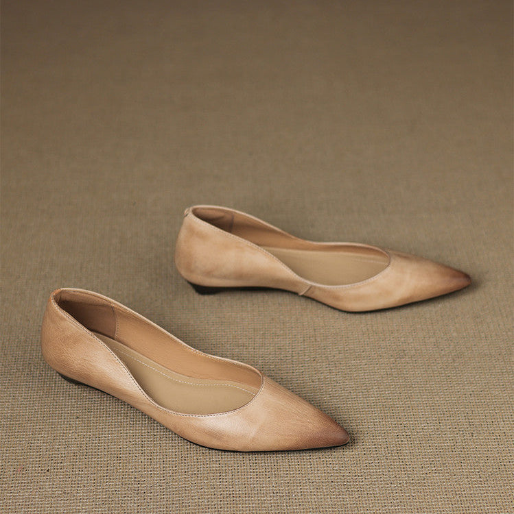 Pantofole in Vera Pelle Arla