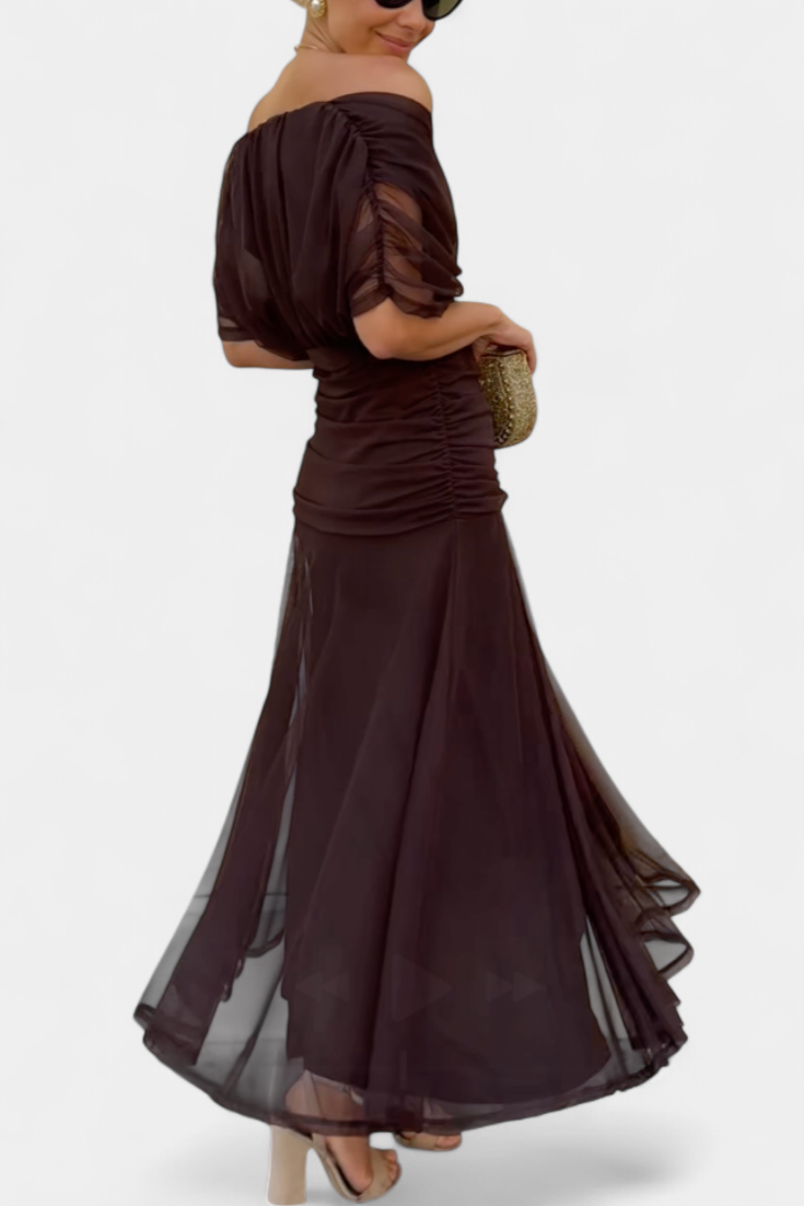Alondra™ | Vestito Lungo Floreale con Scollatura a V
