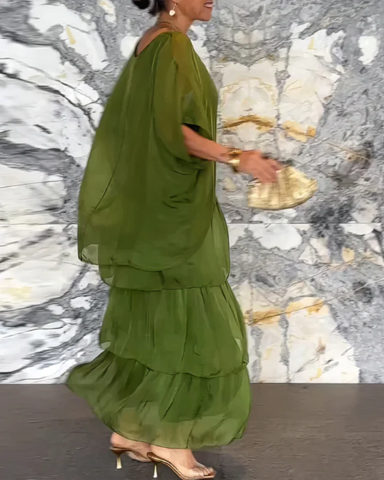 Lara | Abito Maxi Fluttuante Elegante