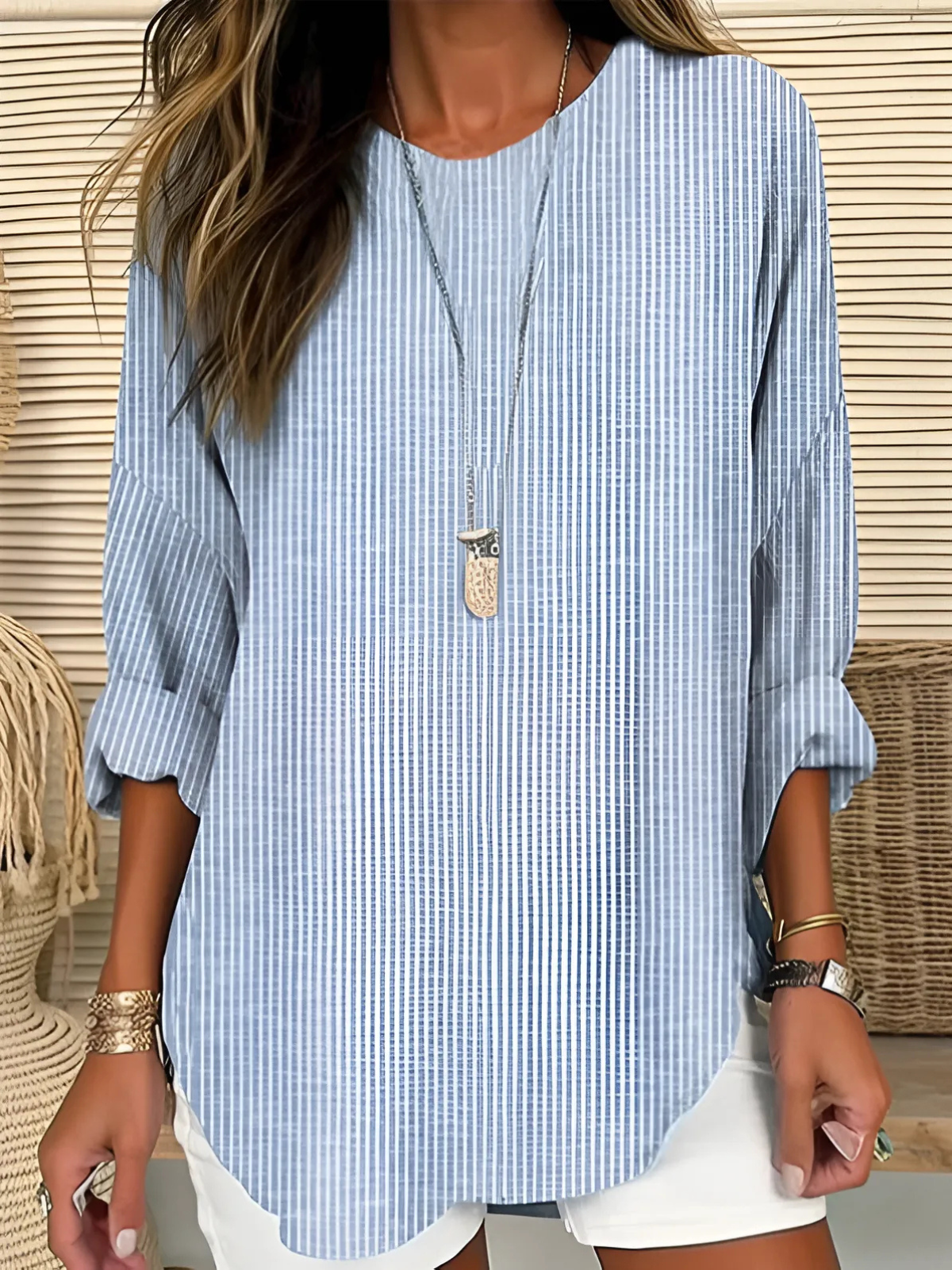 Rhea | Blusa Striata alla Moda