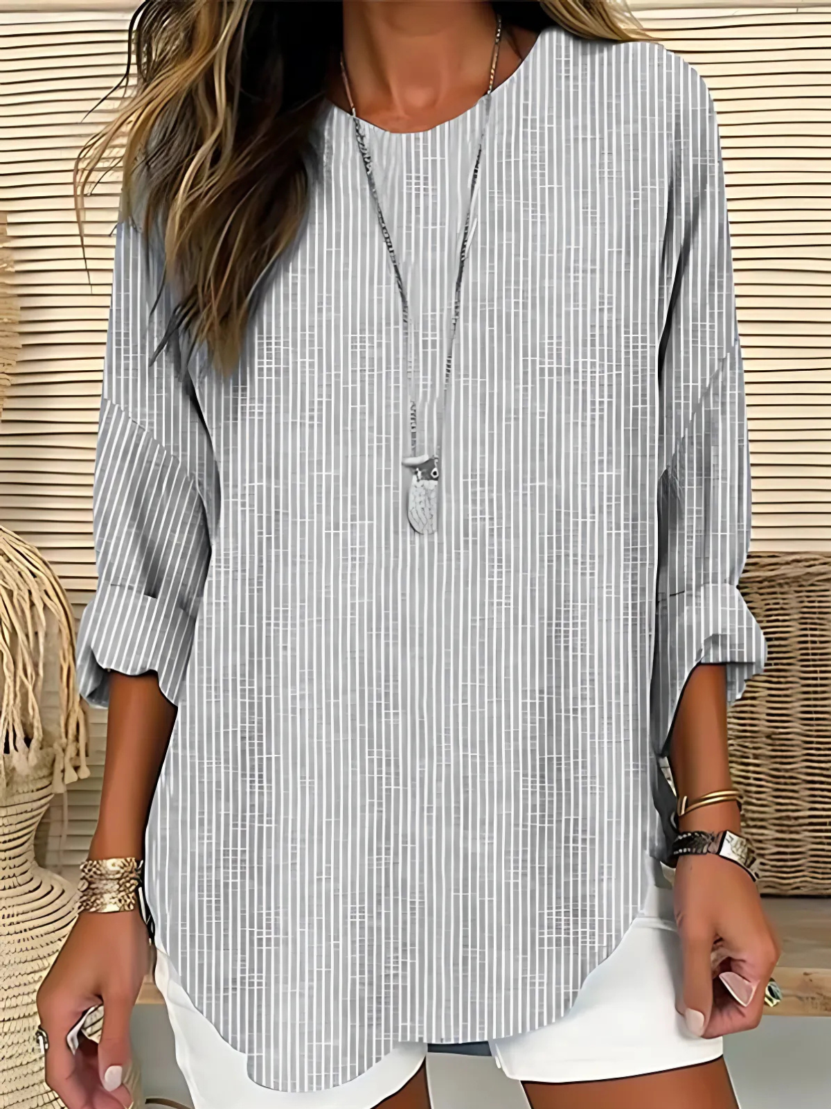 Rhea | Blusa Striata alla Moda