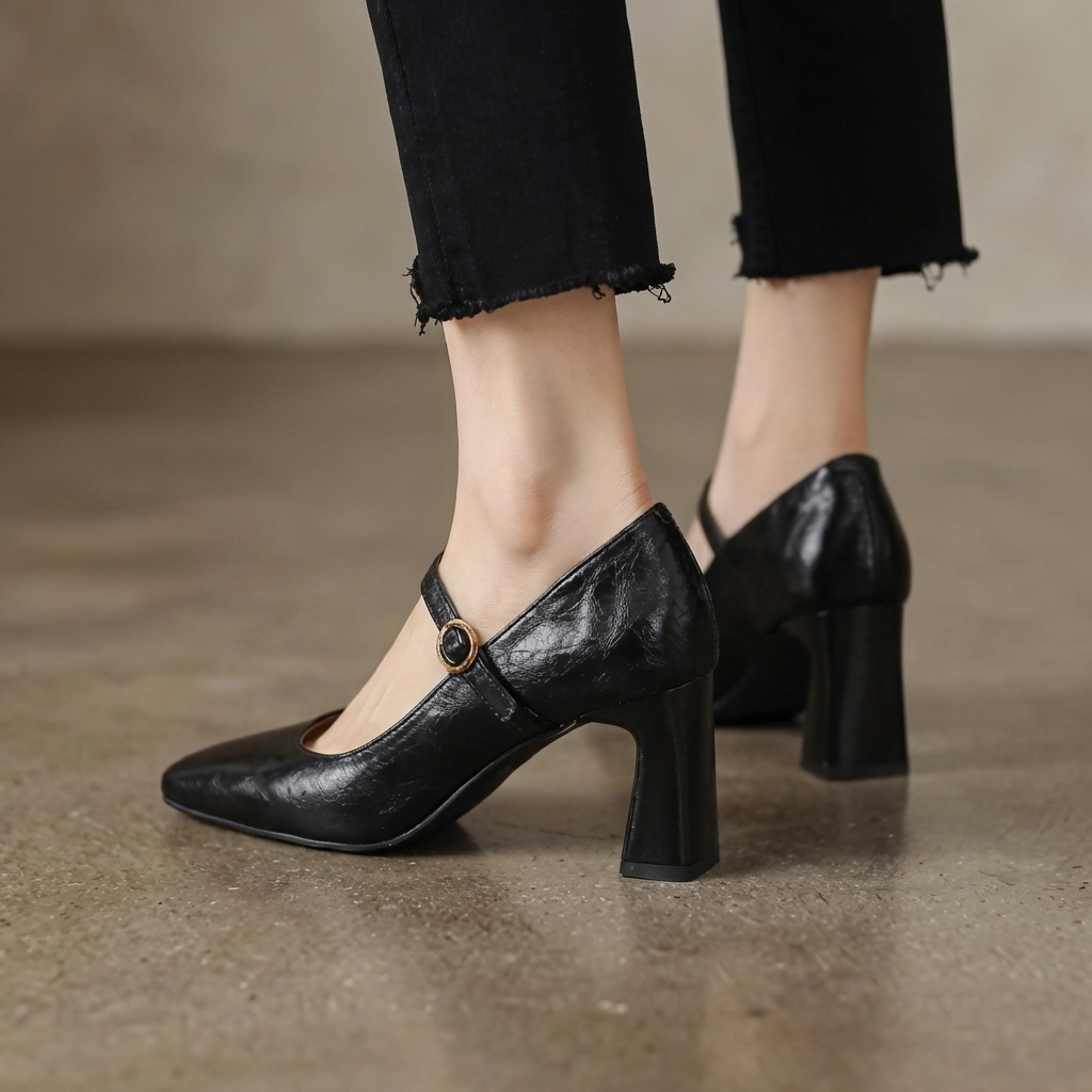 Tacchi con Cinturino in Pelle Monroe