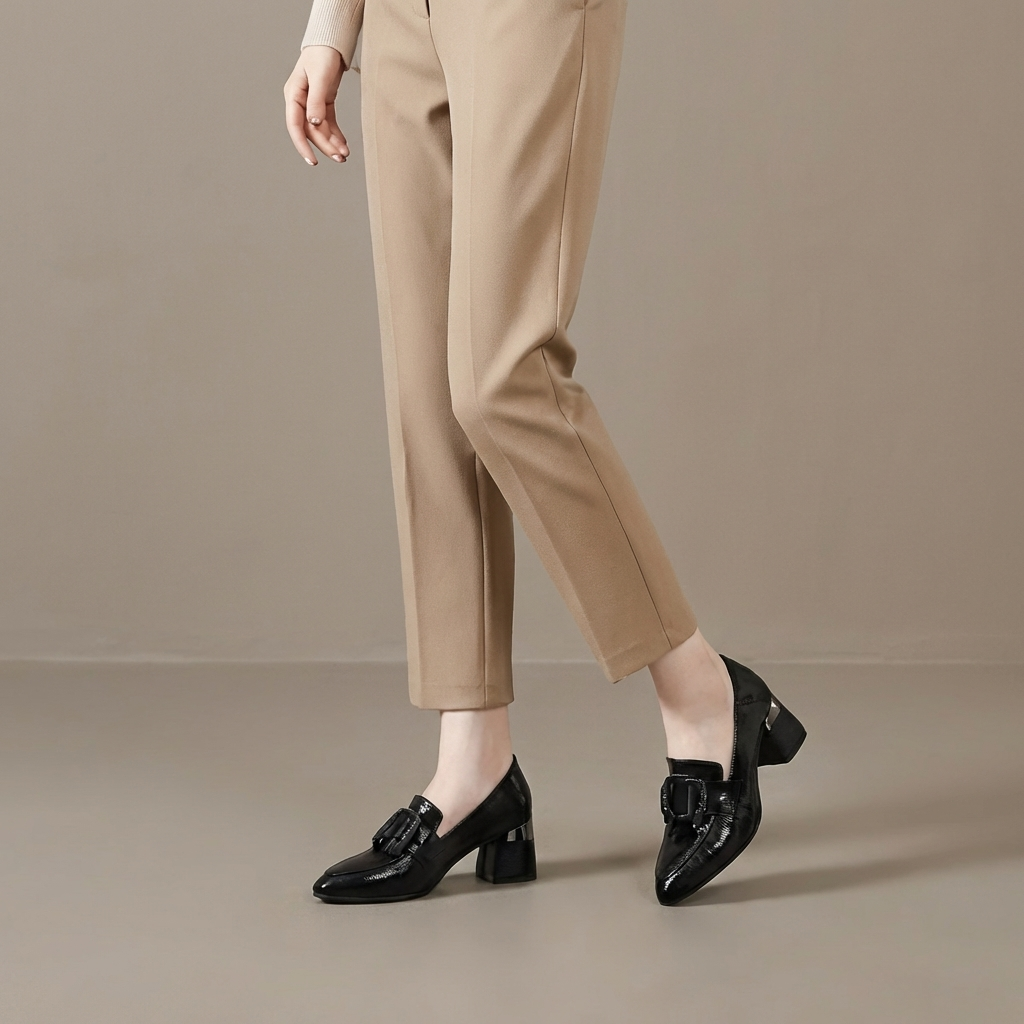 Valora Scarpe con Tacco in Pelle