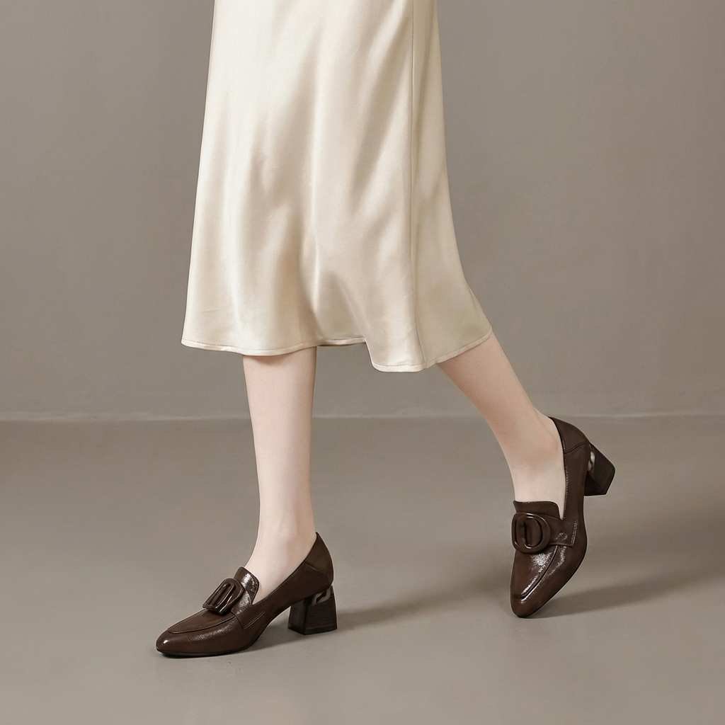 Valora Scarpe con Tacco in Pelle