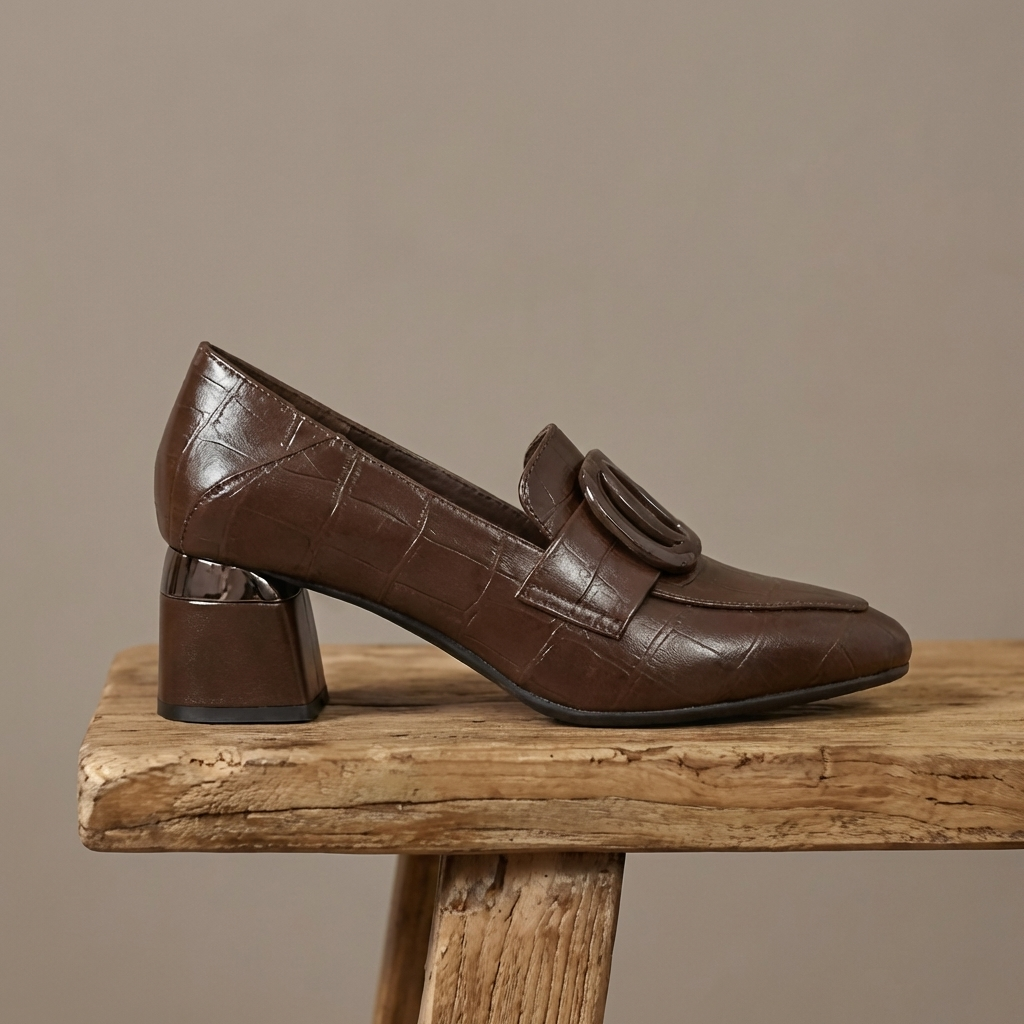Valora Scarpe con Tacco in Pelle