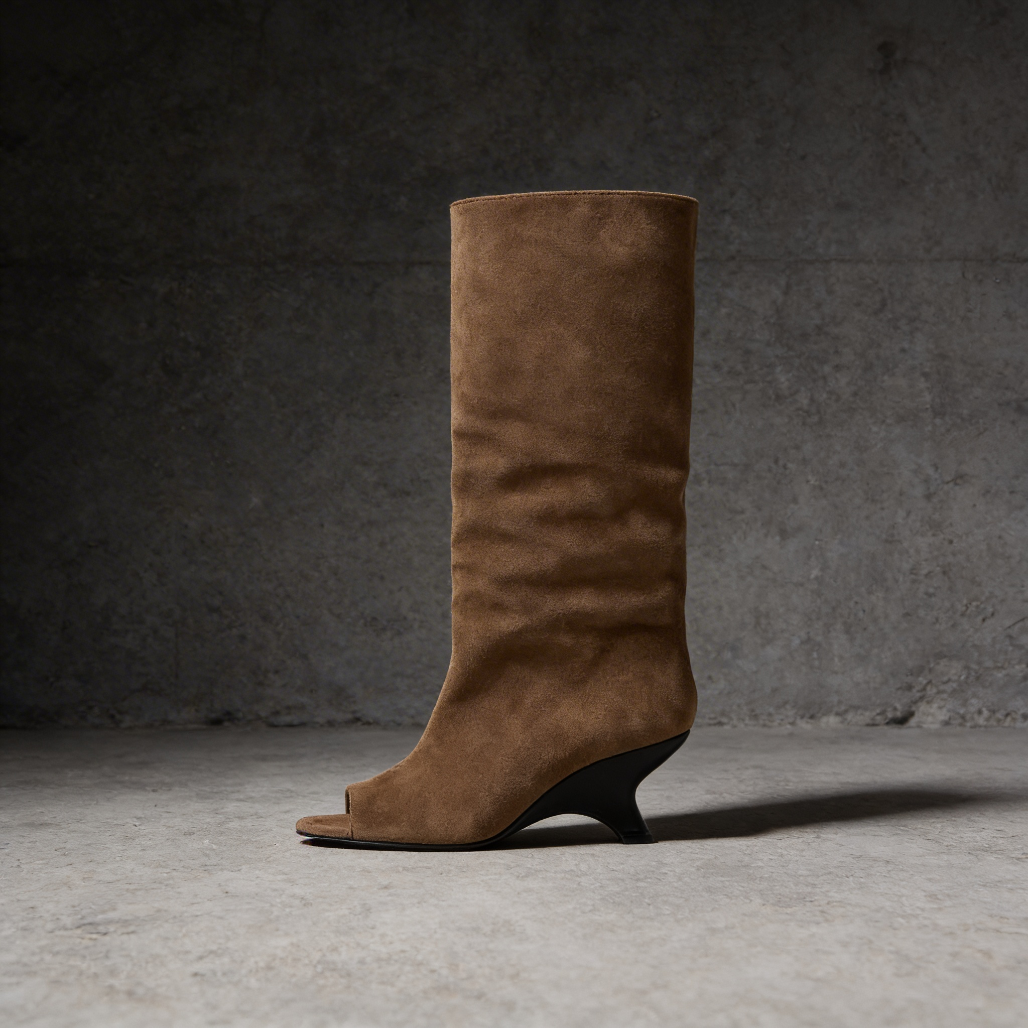 Kim's | WOMEN'S BOOTS | PEEP TOE | SUEDE
