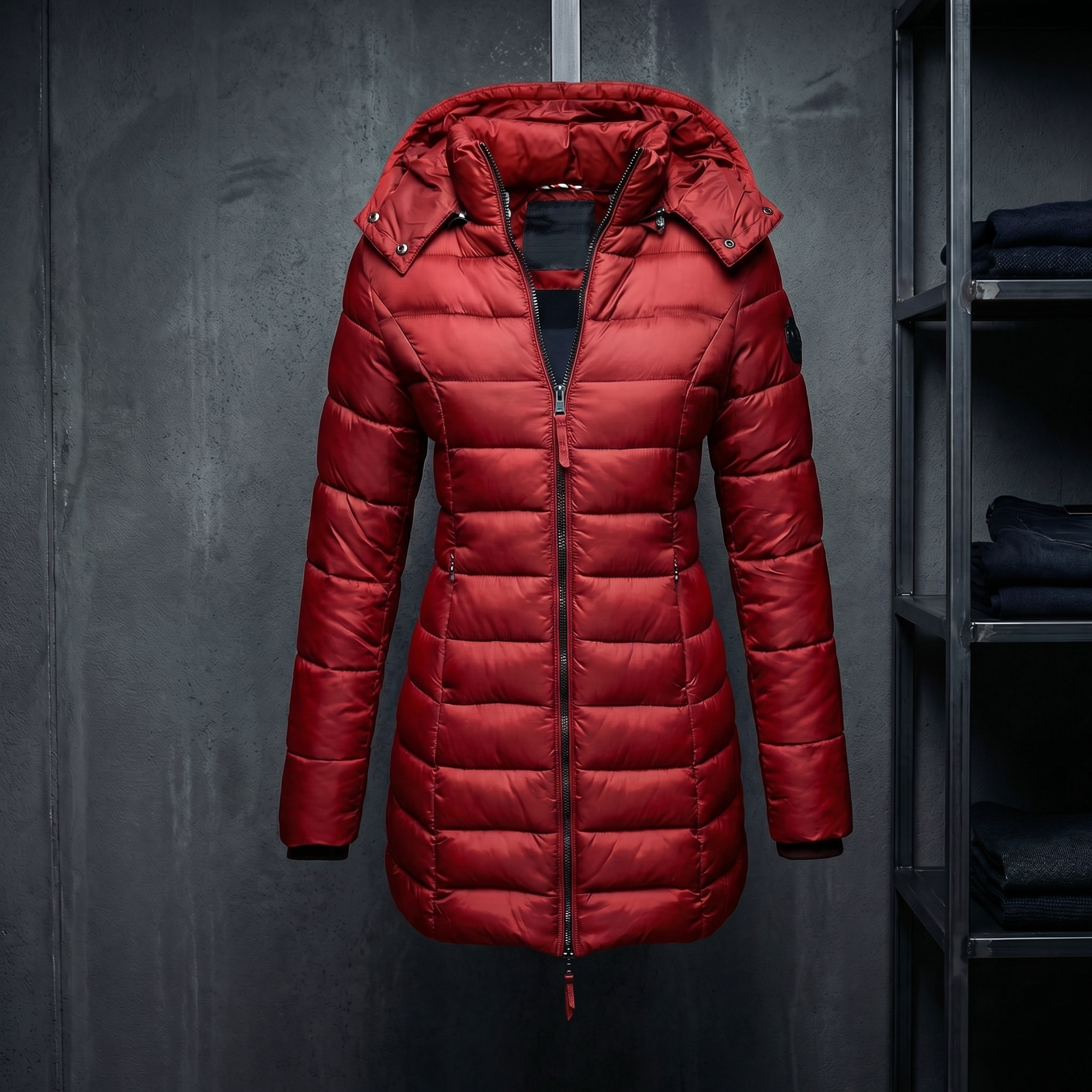 KIM'S | WOMEN'S PUFFER COAT | QUILTED | ZIP FRONT