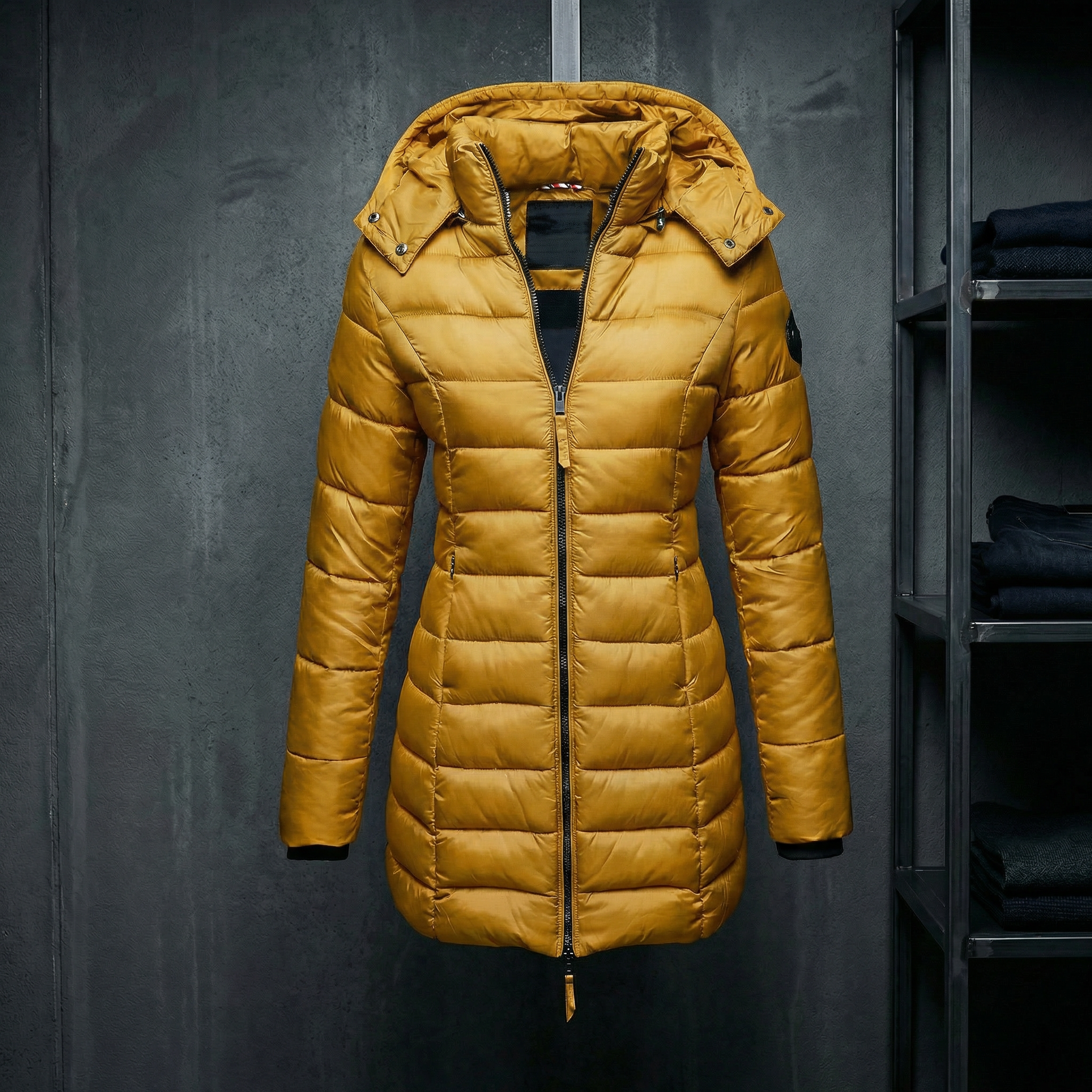 KIM'S | WOMEN'S PUFFER COAT | QUILTED | ZIP FRONT