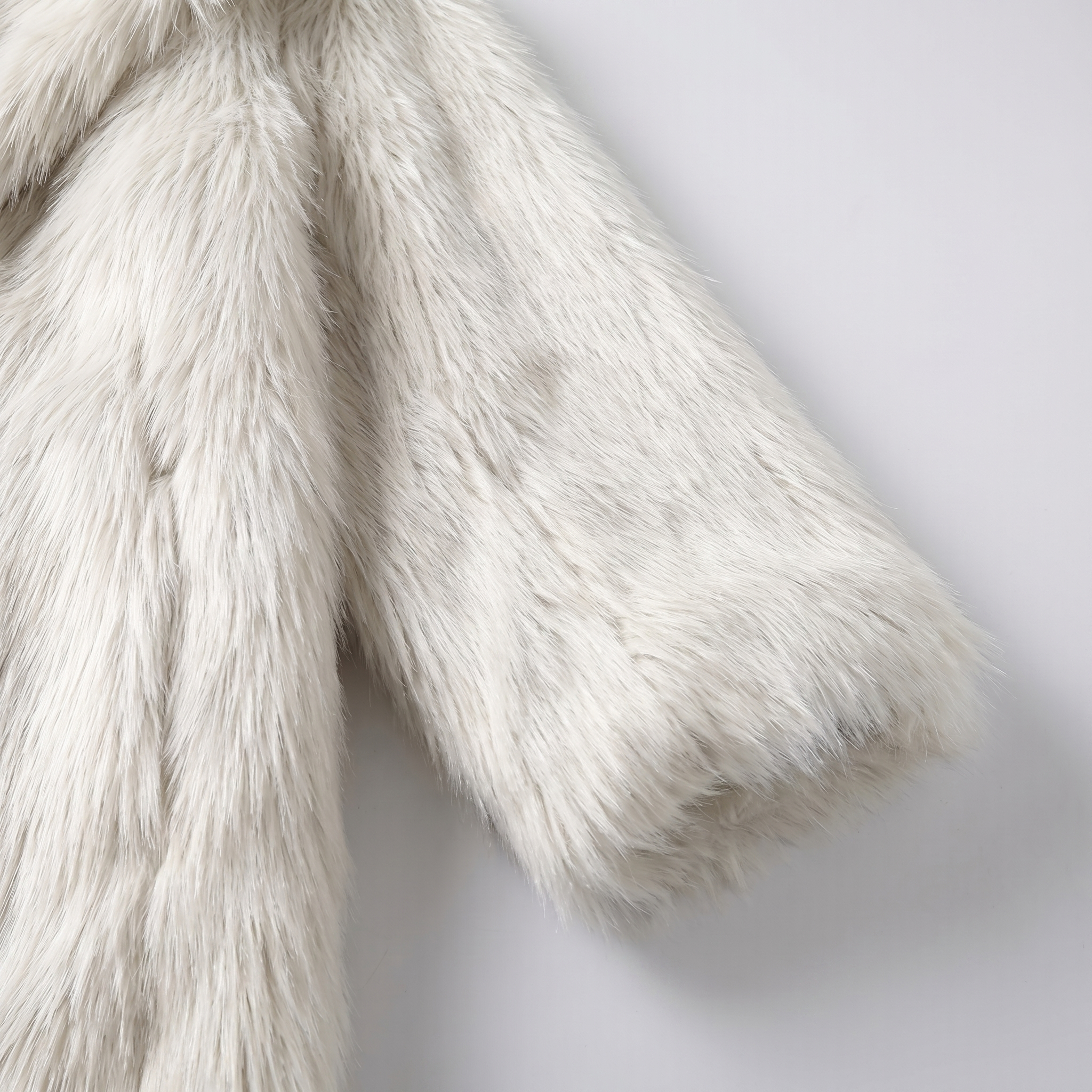 KIM'S | WOMEN'S COAT | FAUX FUR | OPEN FRONT