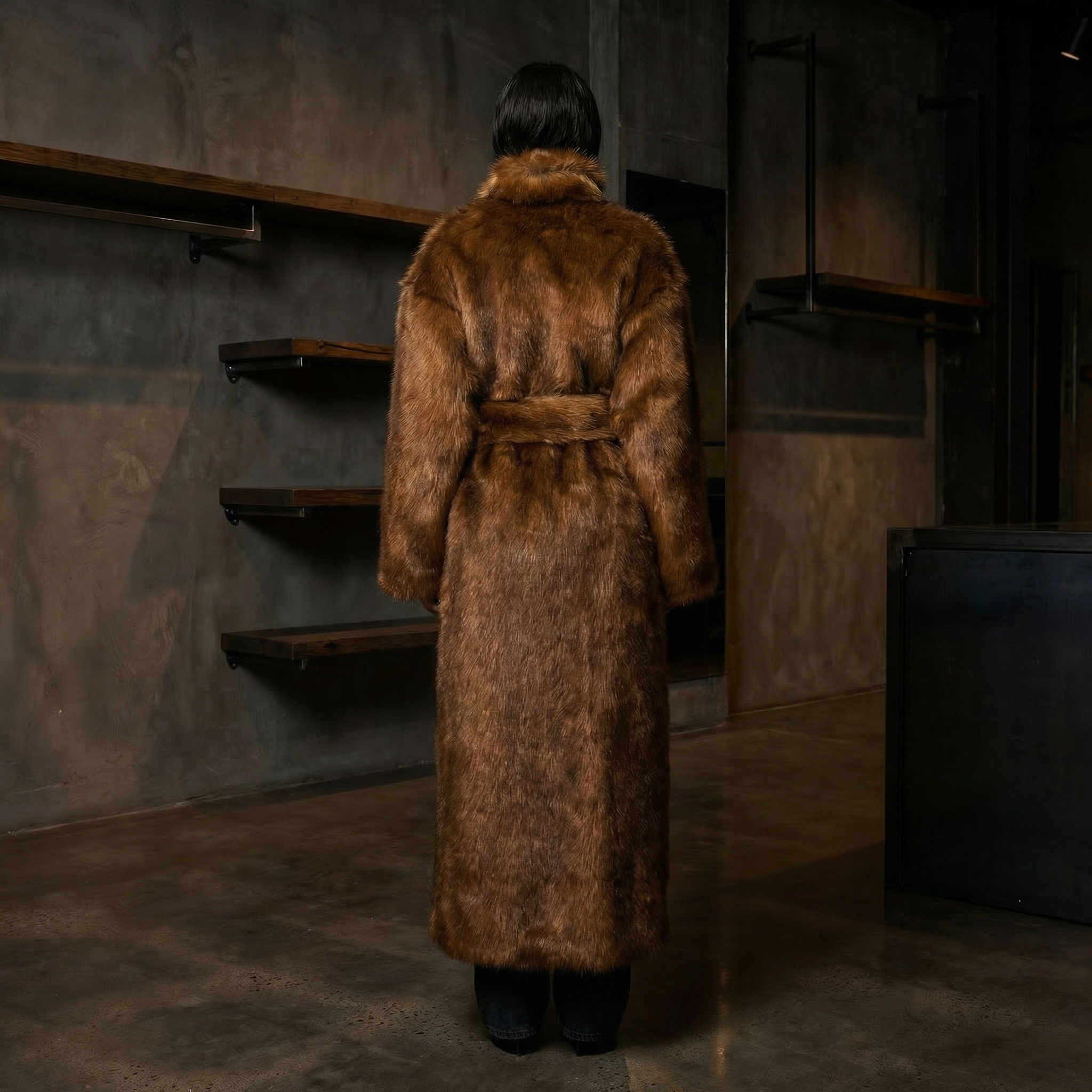 KIM'S | WOMEN'S COAT | LONGLINE | BELTED
