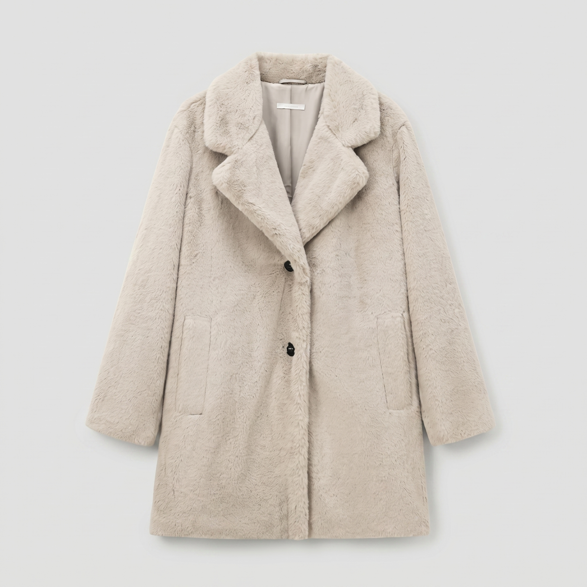 KIM'S | WOMEN'S COAT | FAUX FUR | OPEN FRONT