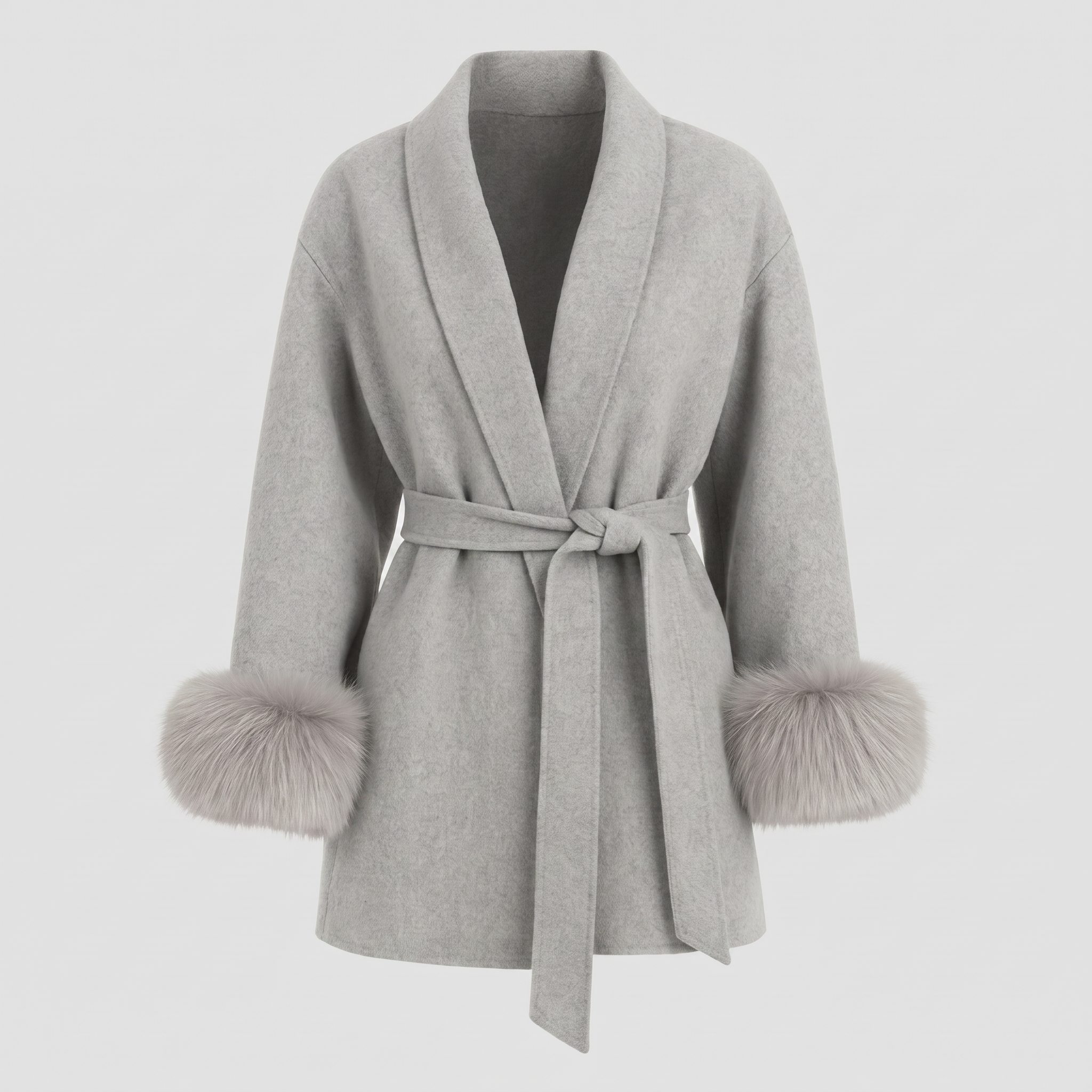 KIM'S | WOMEN'S COAT | WRAP FRONT | BELTED