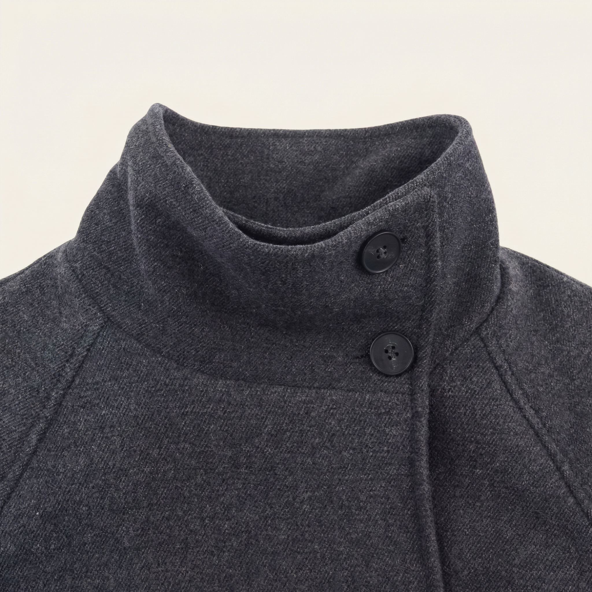 KIM'S | WOMEN'S COAT | LONGLINE | HIGH COLLAR