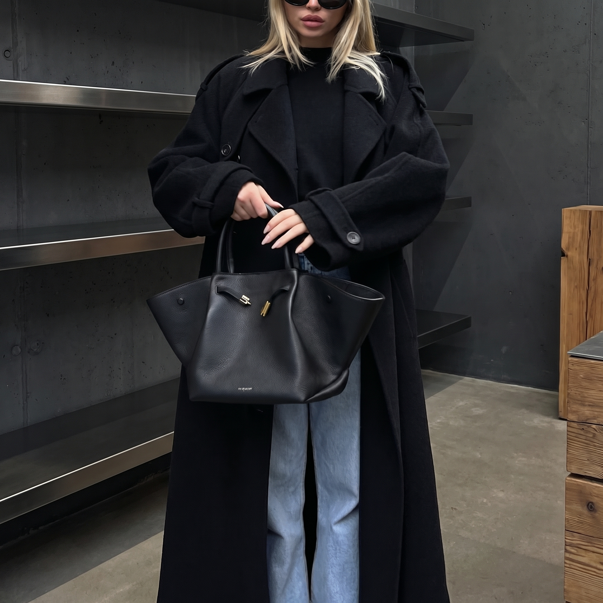 KIM'S | WOMEN'S TRENCH COAT | LONGLINE | OVERSIZED
