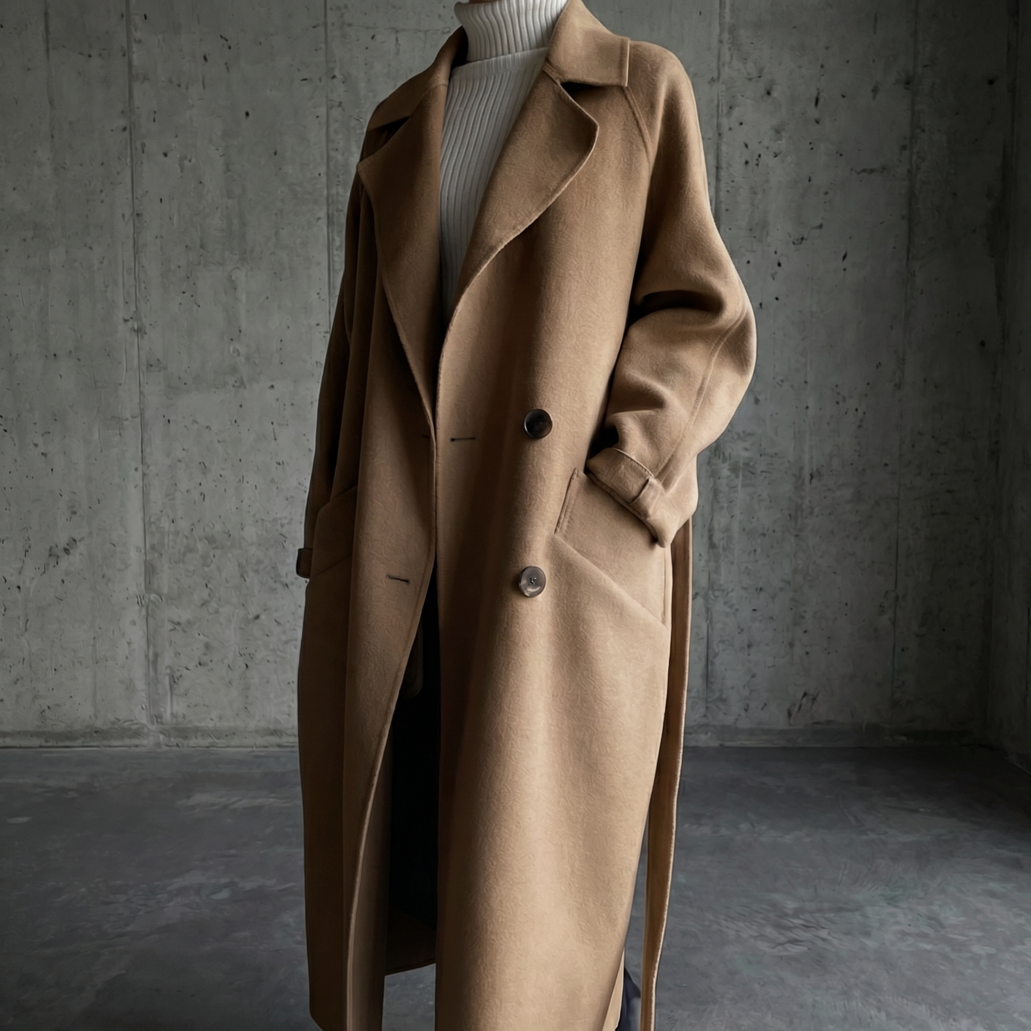 KIM'S | WOMEN'S COAT | LONGLINE | DOUBLE BUTTON