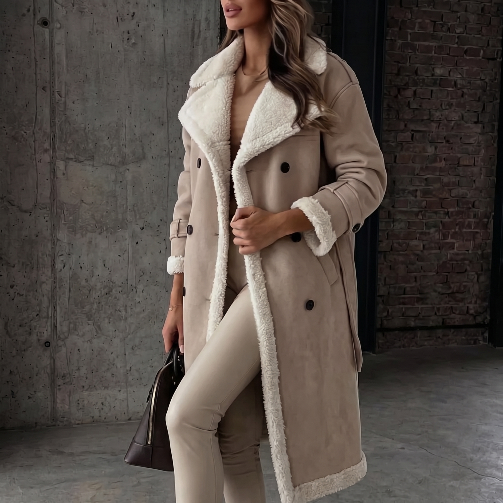 KIM'S | WOMEN'S COAT | LONGLINE | BELTED