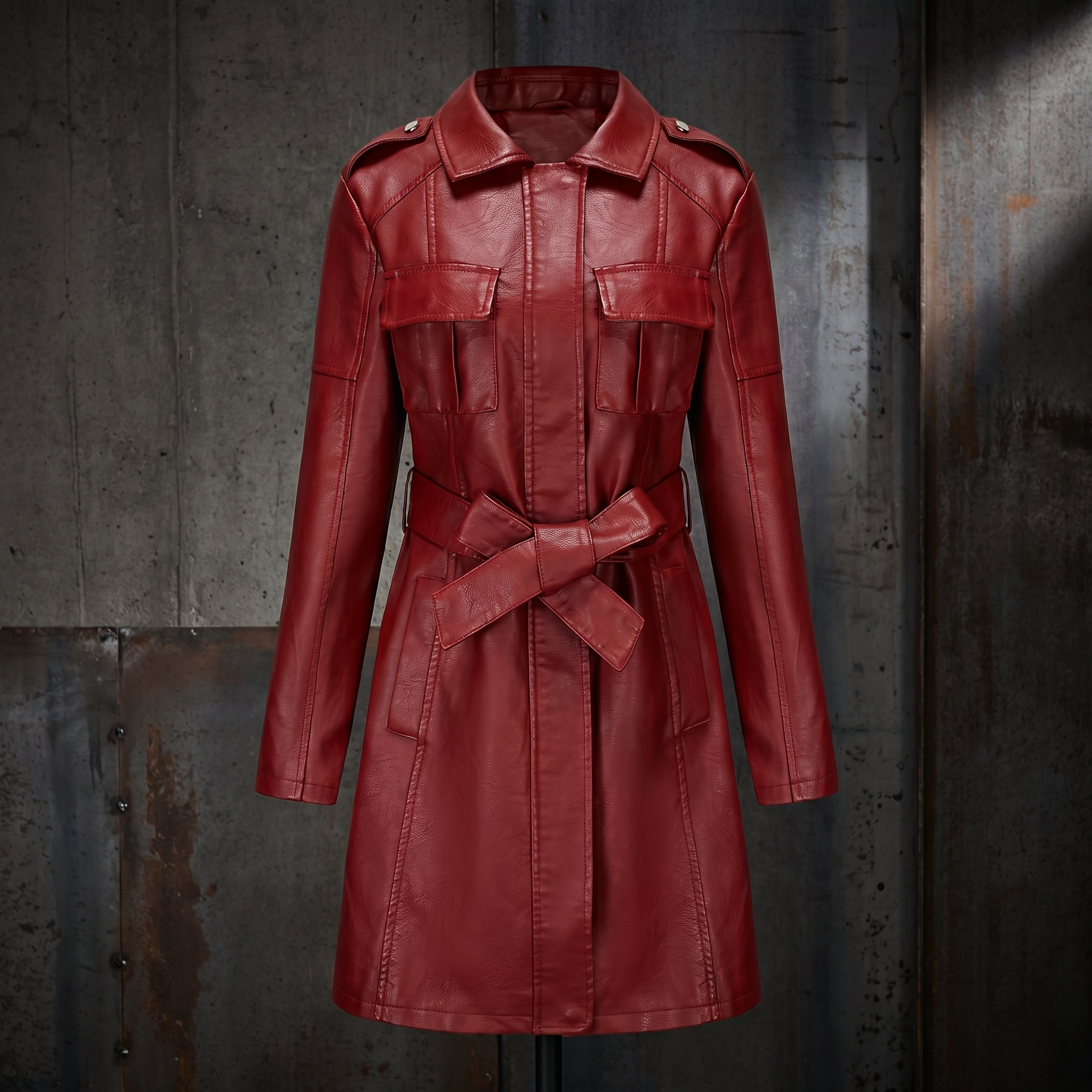 KIM'S | WOMEN'S COAT | BELTED | LONGLINE