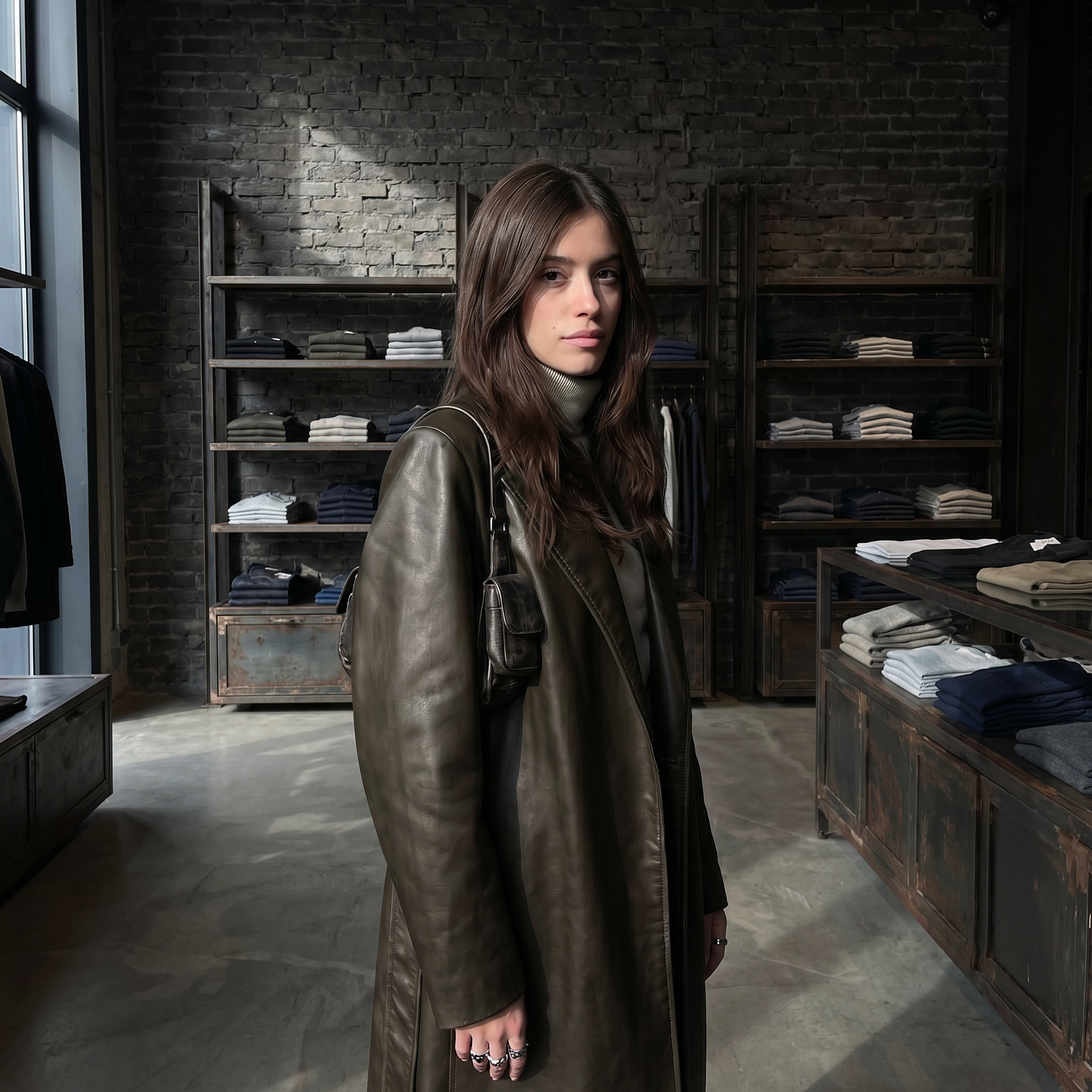 KIM'S | WOMEN'S COAT | LONGLINE | BELTED
