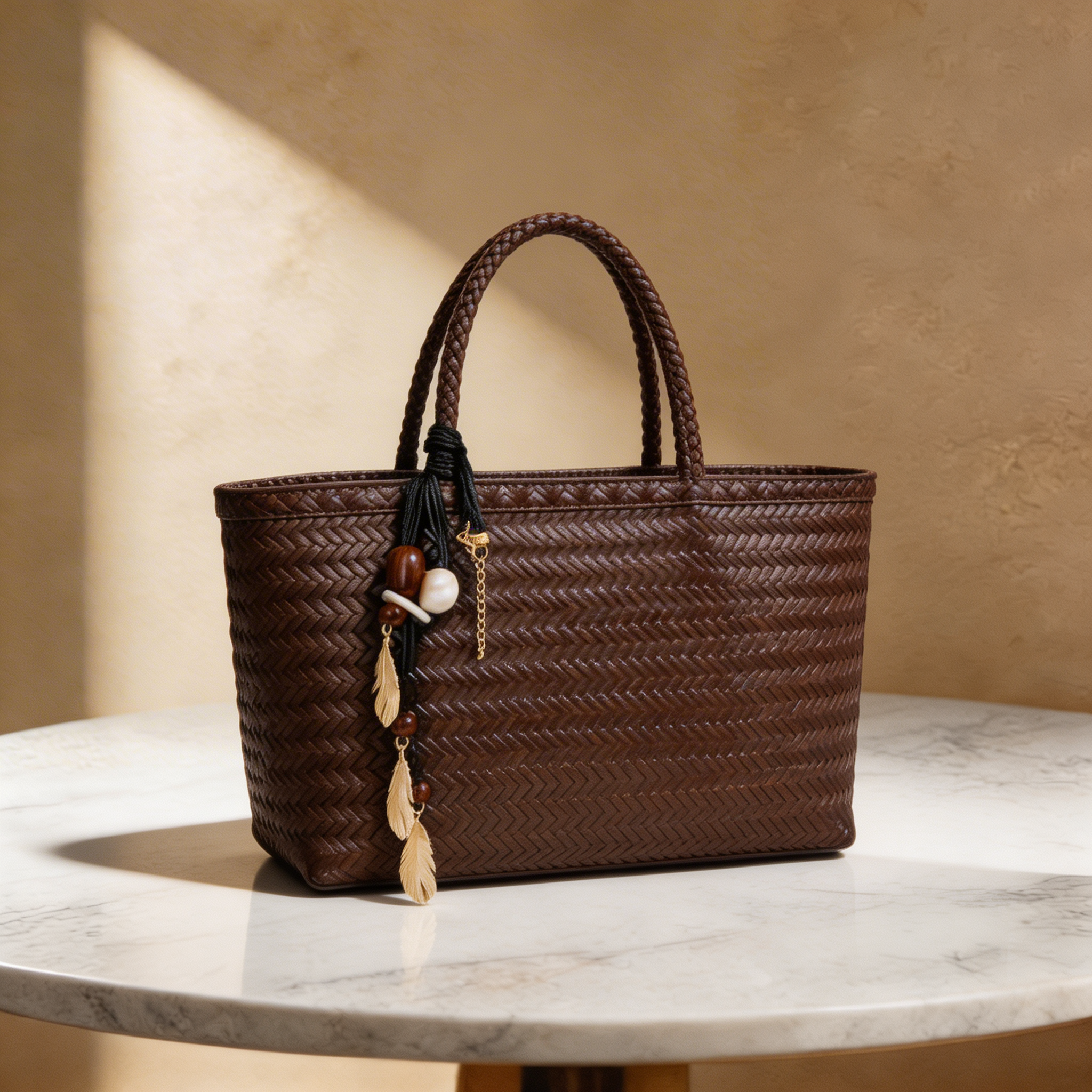 Kim's | WOMEN'S TOTE BAG | BRAIDED | MEDIUM