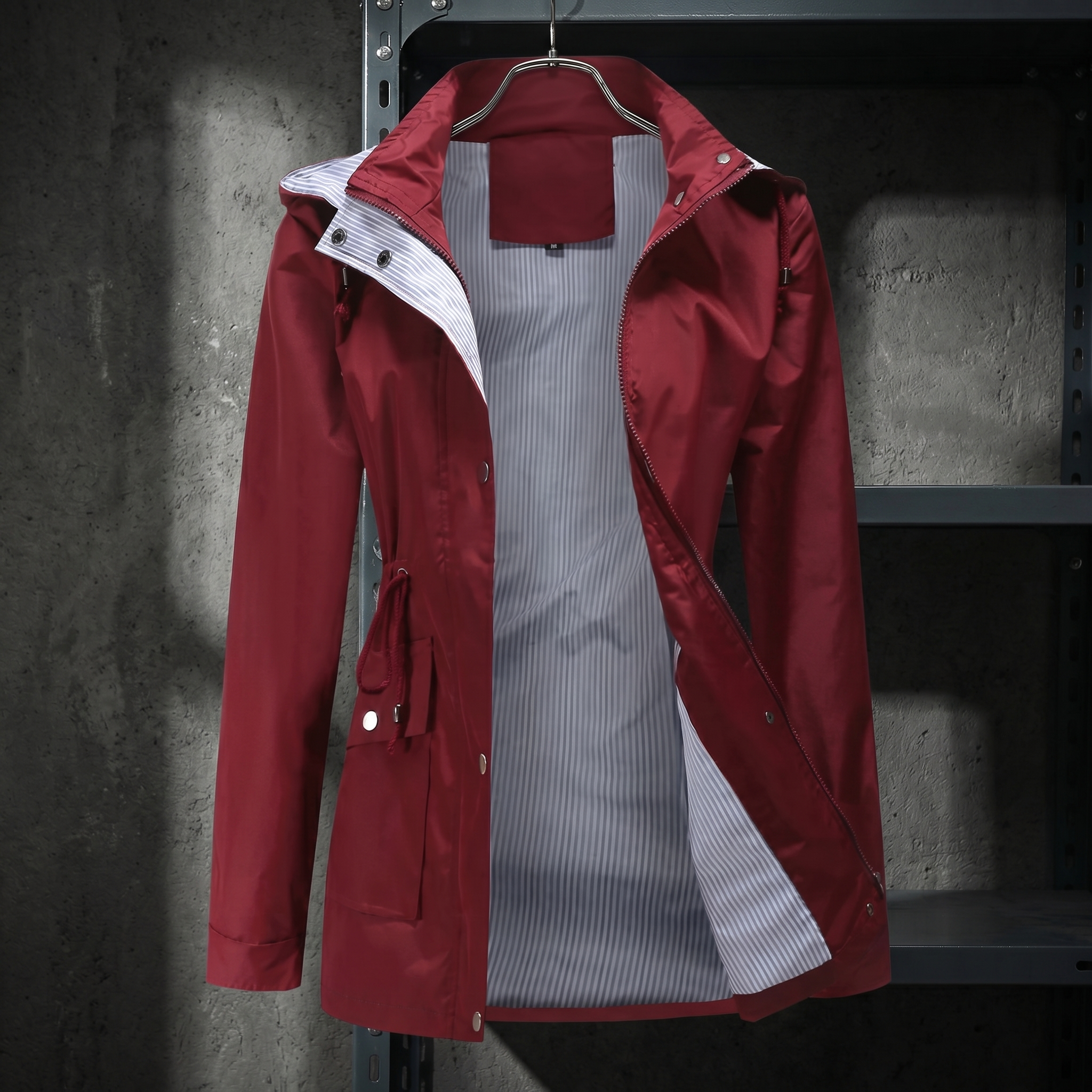 KIM'S | WOMEN'S COAT | HOODED | LONGLINE