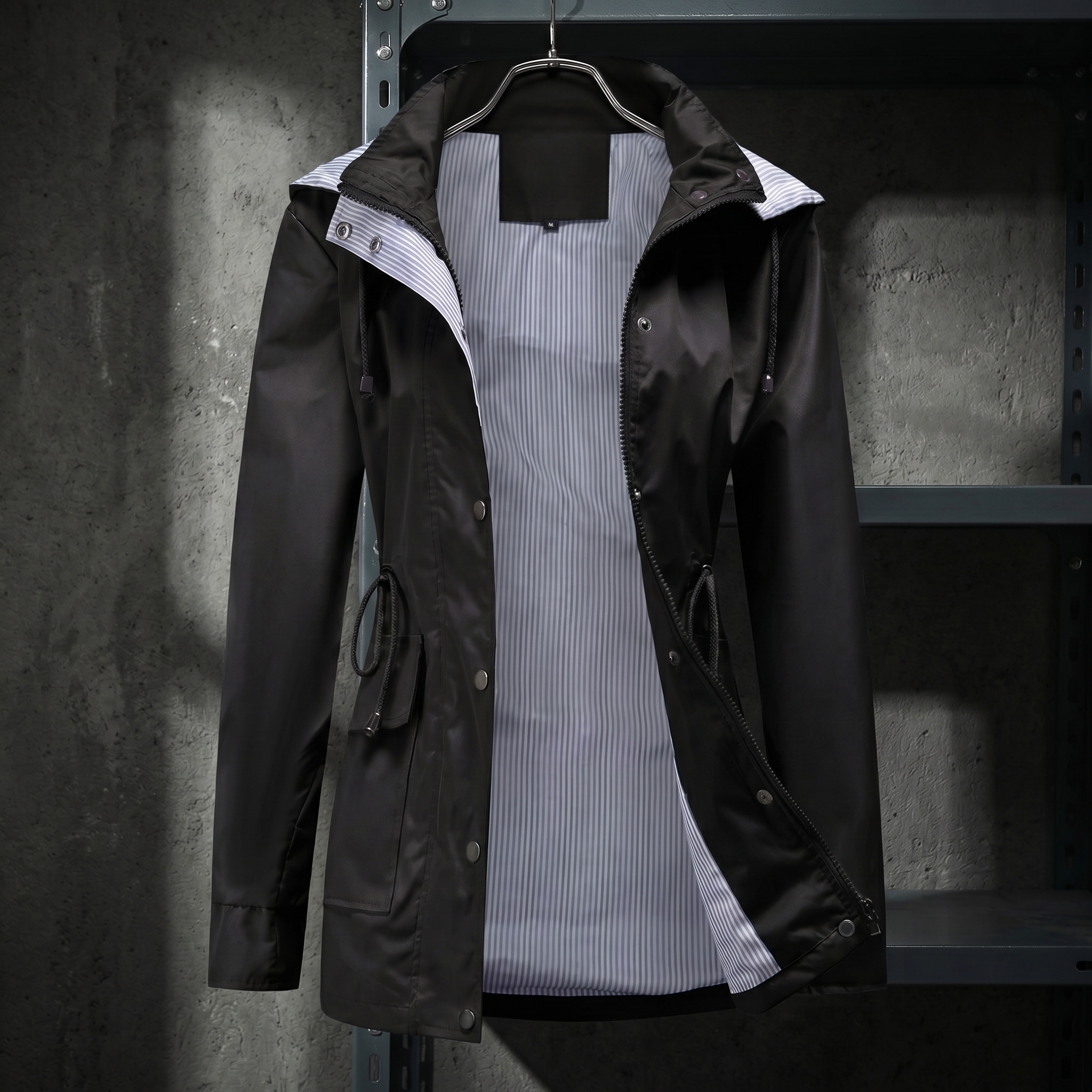 KIM'S | WOMEN'S COAT | HOODED | LONGLINE